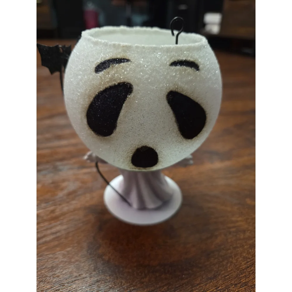 Vintage‎ Department 56 Glitterville Ghost Halloween NEW